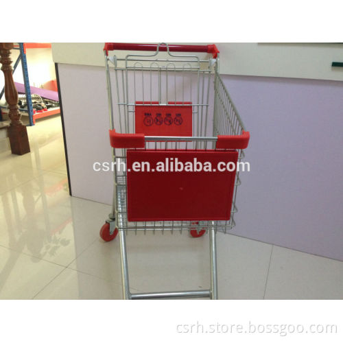 Shopping Trolley Advertising Frame RH-SAB01 Shopping Cart Advertising Board